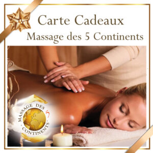 Carte cadeau Massage des 5 continents